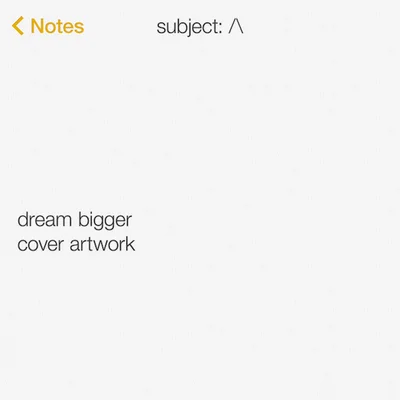 Originalcover von Dream Outside